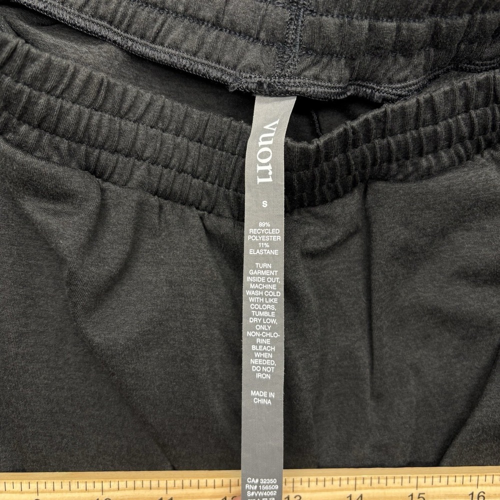 Vuori Boyfriend Cargo Jogger Womens Small Black Heather Dreamknit Sweatpants - Picture 6 of 12
